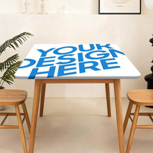 Charger l&#39;image dans la galerie, Nappe carrée en toile cirée JJ05191095 personnalisé avec photo texte prénom
