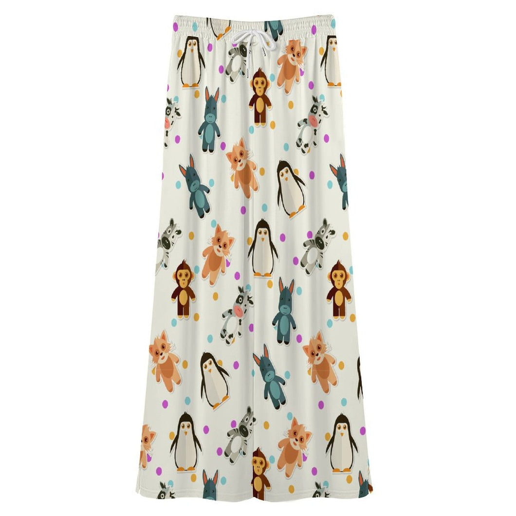 Pantalon Large Femme Personnalisé | Taille Haute Fluide & Confort