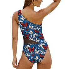 Charger l'image dans la galerie, Maillot de Bain 1 Pièce Tulle Personnalisé | Monokini Effet Ventre Plat
