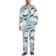 Charger l'image dans la galerie, Pyjama Homme Personnalisé | Ensemble Chic Style Col Cubain
