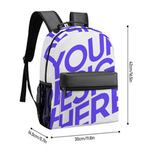 Charger l&#39;image dans la galerie, Sac à dos décontracté XB0604193 personnalisée avec prénom motif texte
