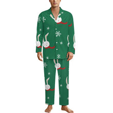 Charger l'image dans la galerie, Pyjama Homme Personnalisé | Ensemble Boutonné avec Photo
