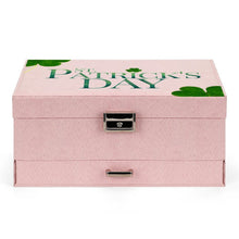 Charger l'image dans la galerie, Triple-layer Suede Jewelry Box St. Patrick's Day, Clover
