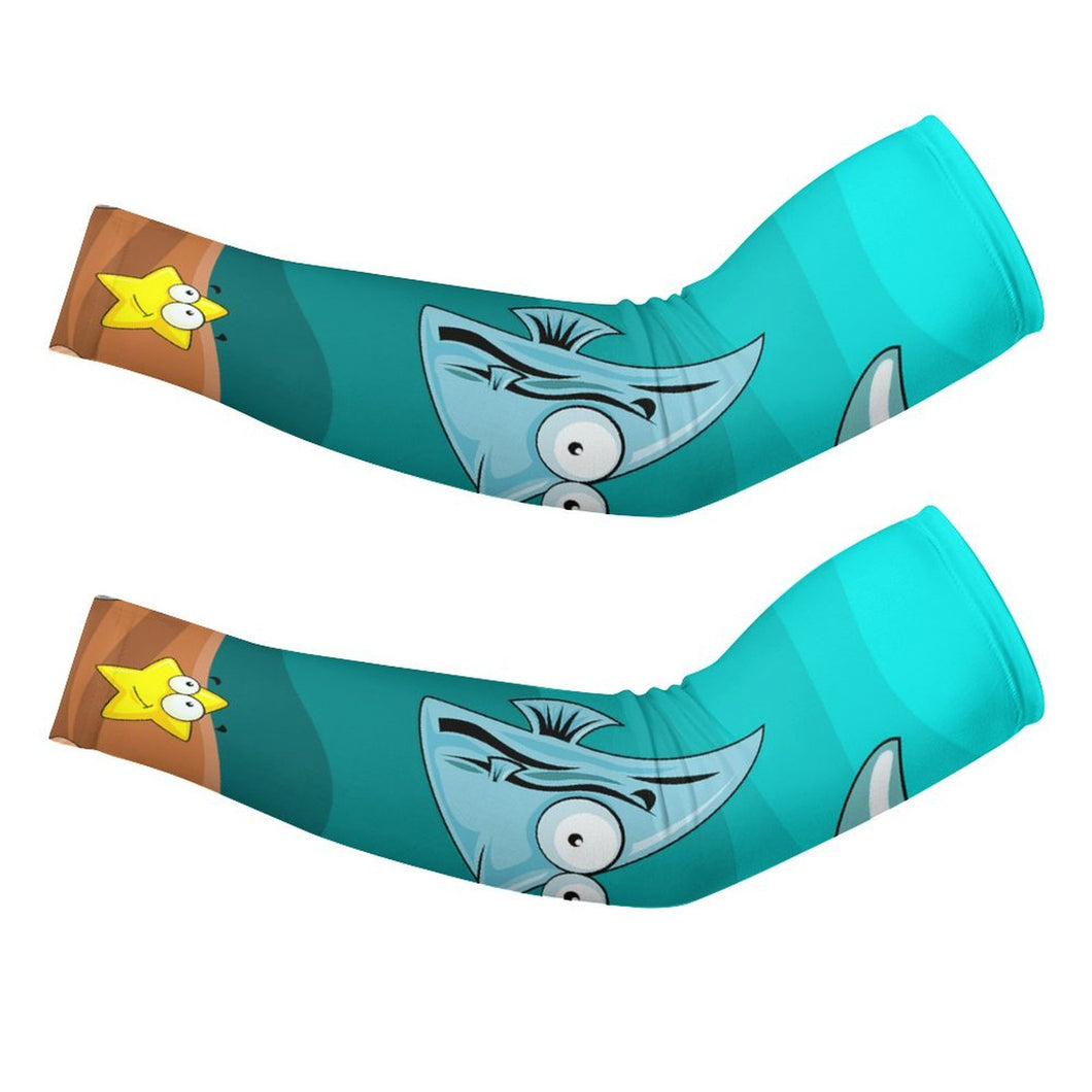 Manchons Glacés Anti-UV Personnalisables | Protection Peau Fraîche