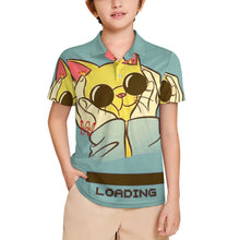 Charger l&#39;image dans la galerie, Polo Enfant Personnalisé Anti-UV UPF 50+ | Tissu Effet Froid Unisexe
