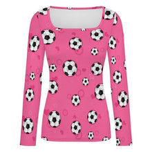 Charger l'image dans la galerie, Women's Square Neck Long Sleeved Shirt 63019BEE-45DF-4515-B1B2-FD33A14CD63B.png
