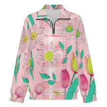 Charger l'image dans la galerie, Sweat Femme à Col Zippé 1/4 Personnalisable
