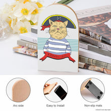 Charger l&#39;image dans la galerie, Mettez de l&#39;Ordre avec Style : Serre-Livres en Bois Personnalisés
