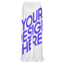 Charger l'image dans la galerie, Pantalon de pyjama à volants pour femme NSHYBSK personnalisé avec prénom motif texte (conception une image)
