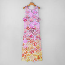 Charger l'image dans la galerie, Robe Longue Sans Manches Femme : Maxi Dress Coupe Colonne
