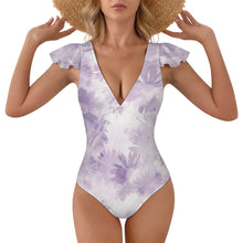 Charger l'image dans la galerie, Maillot de bain 1 pièce pour femme 294340 Personnalisé à Volants avec photo logo motif texte (conception une image)
