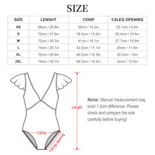 Charger l'image dans la galerie, Maillot de bain 1 pièce pour femme 294340 Personnalisé à Volants avec photo logo motif texte (conception multi-images)
