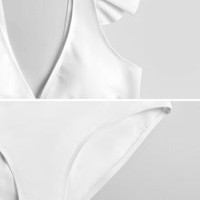 Charger l'image dans la galerie, Maillot de bain 1 pièce pour femme 294340 Personnalisé à Volants avec photo logo motif texte (conception une image)
