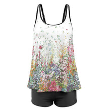 Charger l'image dans la galerie, Maillot de Bain Tankini Personnalisé | Ensemble Shorty Couvrant
