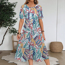 Charger l'image dans la galerie, Robe Longue Personnalisée Photo | Robe Moulante Manches 3/4 Femme
