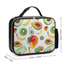 Charger l'image dans la galerie, Sac à Lunch Isotherme Cuir Litchi | Chic &amp; Personnalisé | [Nom]
