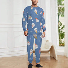 Charger l'image dans la galerie, Pyjama Homme Personnalisé | Ensemble Doux et Unique avec Photo
