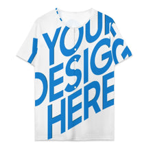 Charger l&#39;image dans la galerie, T-shirt col Henley manches courtes homme OMDT09 personnalisé avec photo texte prénom (conception une image)
