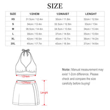 Charger l'image dans la galerie, Ensemble maillot de bain deux pièces mini-jupe fendue femme 308977 personnalisé avec photo texte motif (conception une image)
