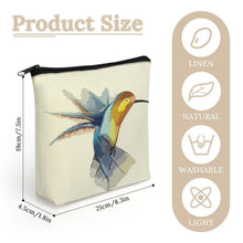 Charger l'image dans la galerie, Trousse de Maquillage en Lin Personnalisable avec Photo | Pochette Naturelle
