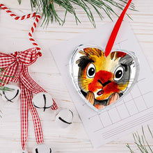 Charger l&#39;image dans la galerie, Pendentif Cœur en Verre Personnalisé avec Photo | Cadeau Unique
