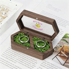 Charger l'image dans la galerie, Wooden Double-Slot Ring Box Cartoon T-shirt

