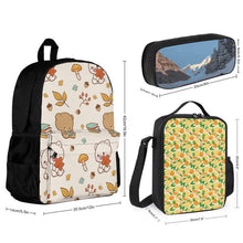 Charger l'image dans la galerie, Ensemble Scolaire Personnalisé 3-en-1 | Sac, Lunch Bag &amp; Trousse
