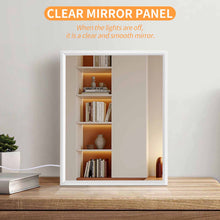 Charger l&#39;image dans la galerie, Miroir veilleuse personnalisé avec photo texte prénom
