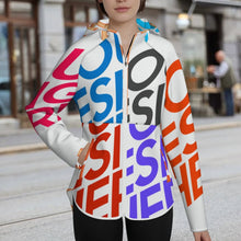 Charger l&#39;image dans la galerie, Veste slim femme MWL478 personnalisée avec prénom motif texte (conception multi-images)
