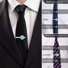 Charger l&#39;image dans la galerie, Pinces à cravate une paire avec le même motif personnalisé avec photo texte prénom
