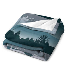 Charger l&#39;image dans la galerie, Plaid Personnalisé Léger avec Photo | Couverture Douce Toutes Saisons
