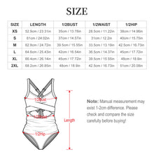 Charger l&#39;image dans la galerie, Maillot de bain une pièce femme nombril nu SDSYY002 personnalisée avec prénom motif texte (conception multi-images)
