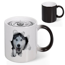Charger l'image dans la galerie, Mug Magique Personnalisé | Tasse Changeant de Couleur (Noir à Photo)
