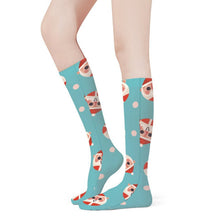 Charger l'image dans la galerie, Chaussettes Hautes Personnalisées Imprimées | Cosplay &amp; Tendance
