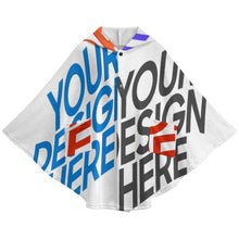 Charger l'image dans la galerie, Couverture à capuche unisexe NDP08 personnalisée avec prénom motif texte (conception multi-images)
