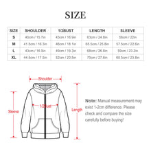 Charger l&#39;image dans la galerie, Sweat-shirt à capuche zippé pour adolescent LM516 personnalisée avec prénom motif texte (conception multi-images)
