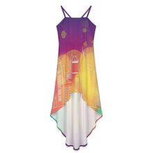 Charger l&#39;image dans la galerie, Robe Asymétrique Personnalisable Femme | Style Fluide &amp; Confort
