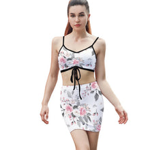 Charger l'image dans la galerie, Ensemble Jupe à Cordon Personnalisé | Set 2 Pièces Sexy Femme
