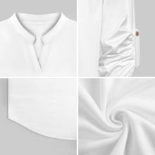 Charger l'image dans la galerie, Stand-up Collar Long-sleeved Shirt Flowers, AI Painting
