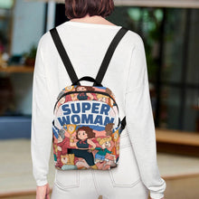 Charger l'image dans la galerie, Mini Sac à Dos Femme Personnalisé en Toile Oxford Déperlante
