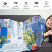 Charger l&#39;image dans la galerie, Plaid Rond Personnalisé avec Photo | Tapis de Pique-Nique Chic
