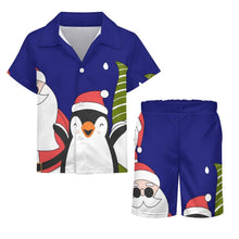 Charger l&#39;image dans la galerie, Ensemble Plage Enfant Personnalisable | Chemise &amp; Short Assortis
