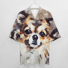 Charger l&#39;image dans la galerie, Chemise Homme Personnalisée Photo | Col Cubain 100% Coton Imprimé
