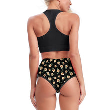 Charger l'image dans la galerie, Short de Yoga Taille Haute Personnalisé | Impression Sublimation &amp; Maintien Actif
