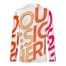 Charger l'image dans la galerie, Veste de costume formelle pour homme Z34W personnalisée avec prénom motif texte (conception multi-images)
