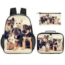 Charger l'image dans la galerie, Coffret 3 Sacs Transparents Personnalisables — Sac à Dos, Sac à Main et Pochette en PVC
