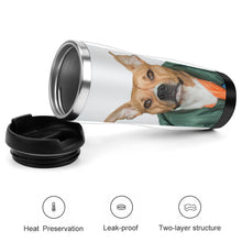 Charger l'image dans la galerie, Mug Voyage 380ml Hybride Inox &amp; Plastique | Démontable &amp; Personnalisable
