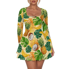 Charger l'image dans la galerie, Square Neckline Ruffled Mini Dress 1 (48)
