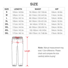 Charger l&#39;image dans la galerie, Pantalon de pyjama ample en pur coton pour homme imprimé intégral LM071 personnalisée avec prénom motif texte
