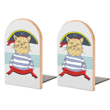 Charger l&#39;image dans la galerie, Mettez de l&#39;Ordre avec Style : Serre-Livres en Bois Personnalisés
